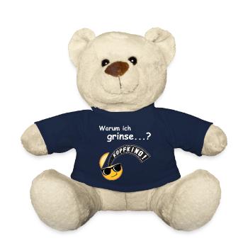 KOPFKINO - Grinse Emoji - Teddy - French Navy - Vorne