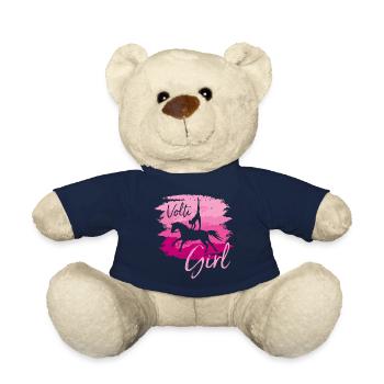 Volti Girl Pferdesport Voltigieren by TinaShirts - Teddy - French Navy - Vorne