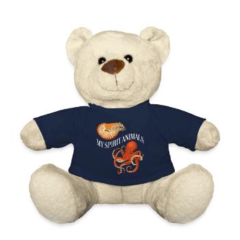 Nautilus und Oktopus sind meine Lieblingstiere - Teddy - French Navy - Vorne
