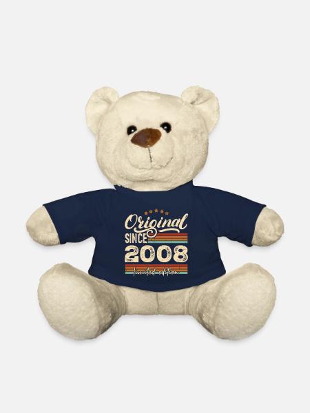 Original 2008 Jahrgang - 2008 Geburtstagsgeschenk - Teddy - French Navy