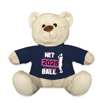 Netball 2025 Netballerin Netballspielerin - Teddy - French Navy - Vorne