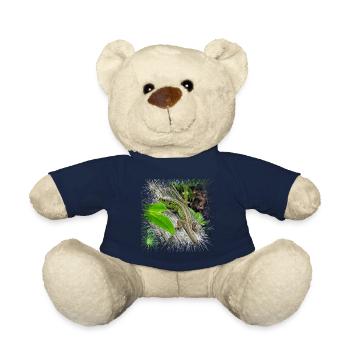 The fence lizcker is a widespread reptile - Teddy Bear - french navy - Front