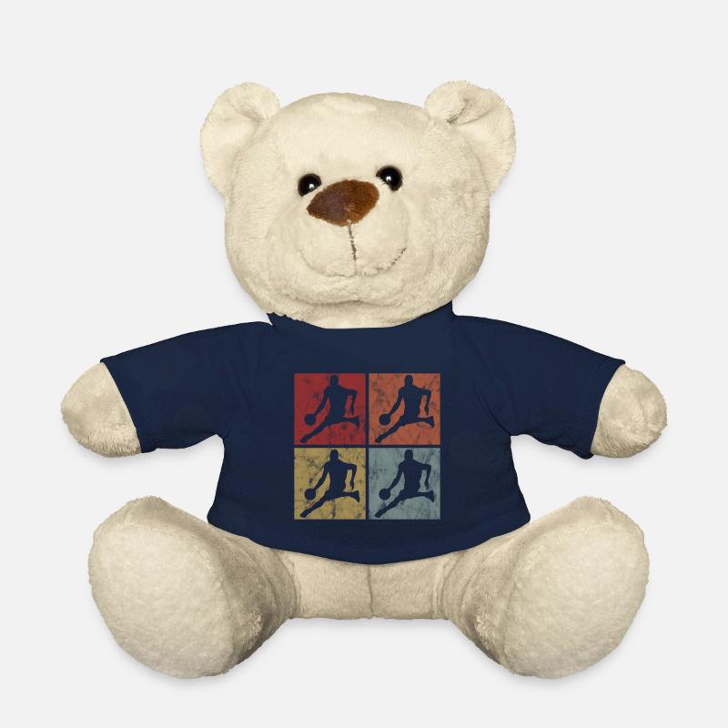 Basket basket basketteur basketteur - Nounours - bleu marine