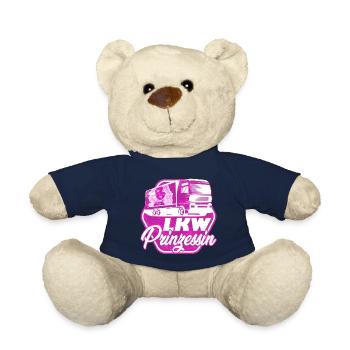 LKW Prinzessin Truck LKW Fahrerin - Teddy - French Navy - Vorne