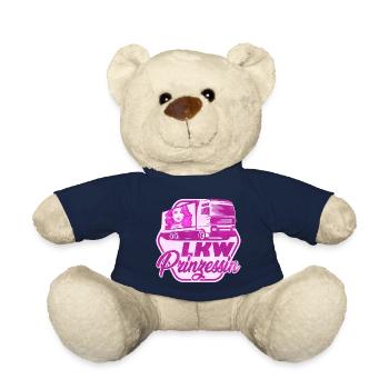 LKW Prinzessin Truck LKW Fahrerin - Teddy - French Navy - Vorne