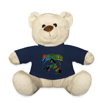 Parkour Freerunner Traceur Le Parcour parkourshirt - Teddy - French Navy - Vorne