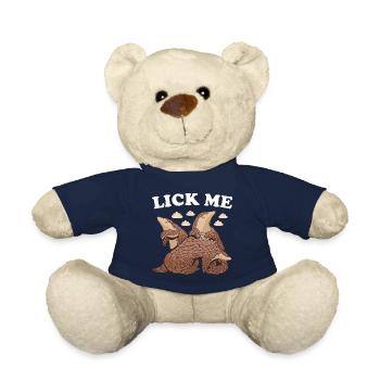Lèche-moi Pangolin - Nounours - bleu marine - Devant