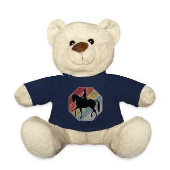 Dressage Cavalier de dressage Cheval d’équitation - Nounours - bleu marine - Devant