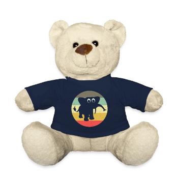 Eléphant éléphant pour enfants - Nounours - bleu marine - Devant