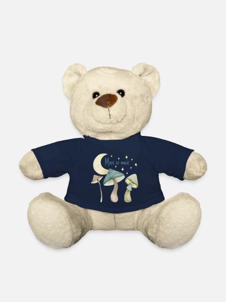 Pilze aus Magie. Geschenke für Pilzliebhaber - Teddy - French Navy