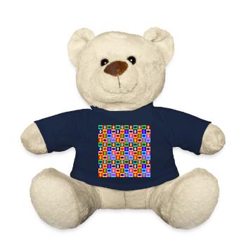 Rise Of Chaos - Teddy Bear - french navy - Front