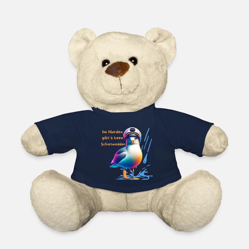 Aurore boréale - Nounours - bleu marine