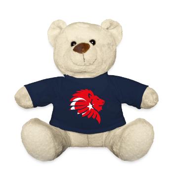 Türkei Flagge Löwe Türkiye Halbmond Geschenk - Teddy - French Navy - Vorne