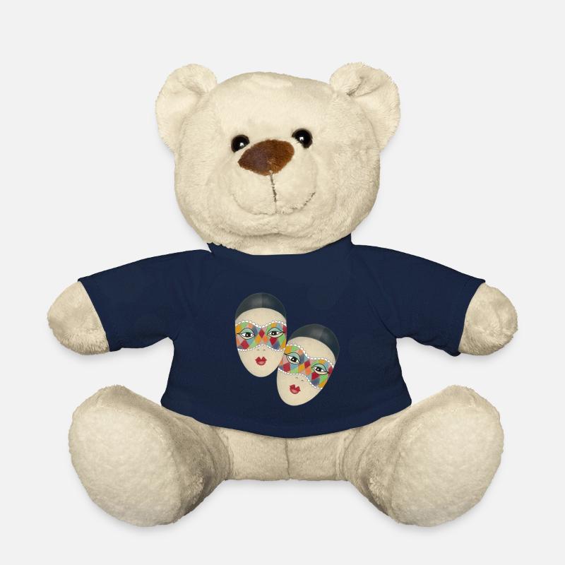 Joker Maske Clown Karneval Venedig Illustration - Teddy - French Navy