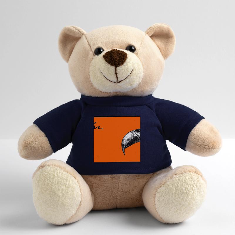 Beak Original Artwork Teddy Bear