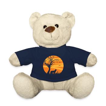 Harzer Fuchs Sunrise Halloween - Teddy Bear - french navy - Front