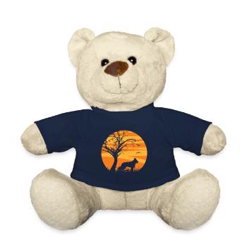 Schweizer Weißer Schäferhund Sonnenaufgang - Teddy - French Navy - Vorne