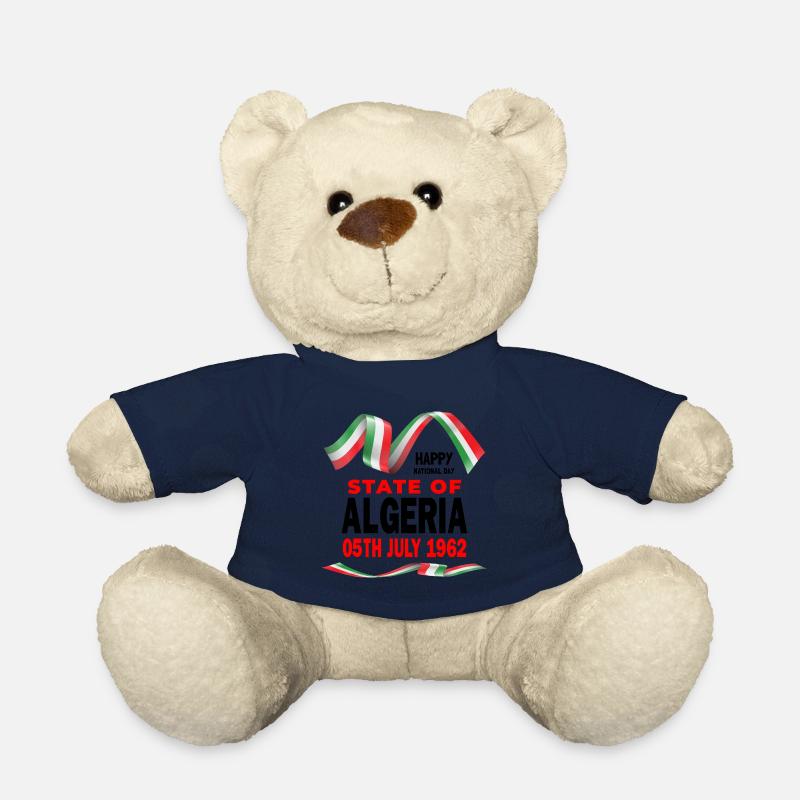 Alegria National Day ,cadeau Algérie - Nounours - bleu marine