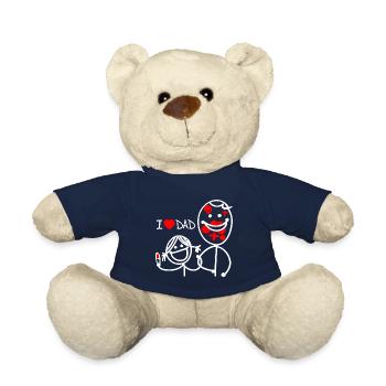 Ich liebe Papa SE - Teddy - French Navy - Vorne