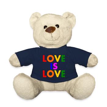 Love is love - Teddy - French Navy - Vorne