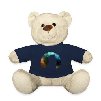 Süße galaktische Weltraumkatze - Teddy - French Navy - Vorne