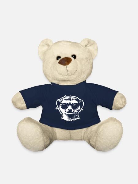 Suricate - Nounours - bleu marine