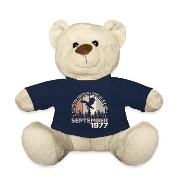 Incomparable since September 1977 47th Anniversary - Teddy Bear - french navy - Front