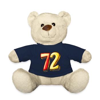 72 Zahl Comic - Teddy - French Navy - Vorne