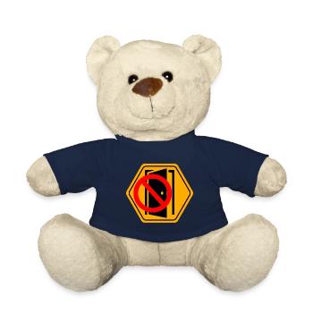 Tuer schliessen bitte | Tür schließen bitte - Teddy - French Navy - Vorne