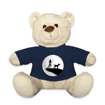 canicross dresser chien sport dogrun courir avec chien - Nounours - bleu marine - Devant