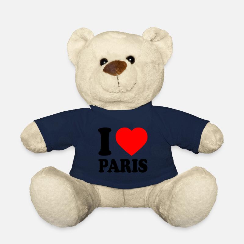 I love paris - Nounours - bleu marine