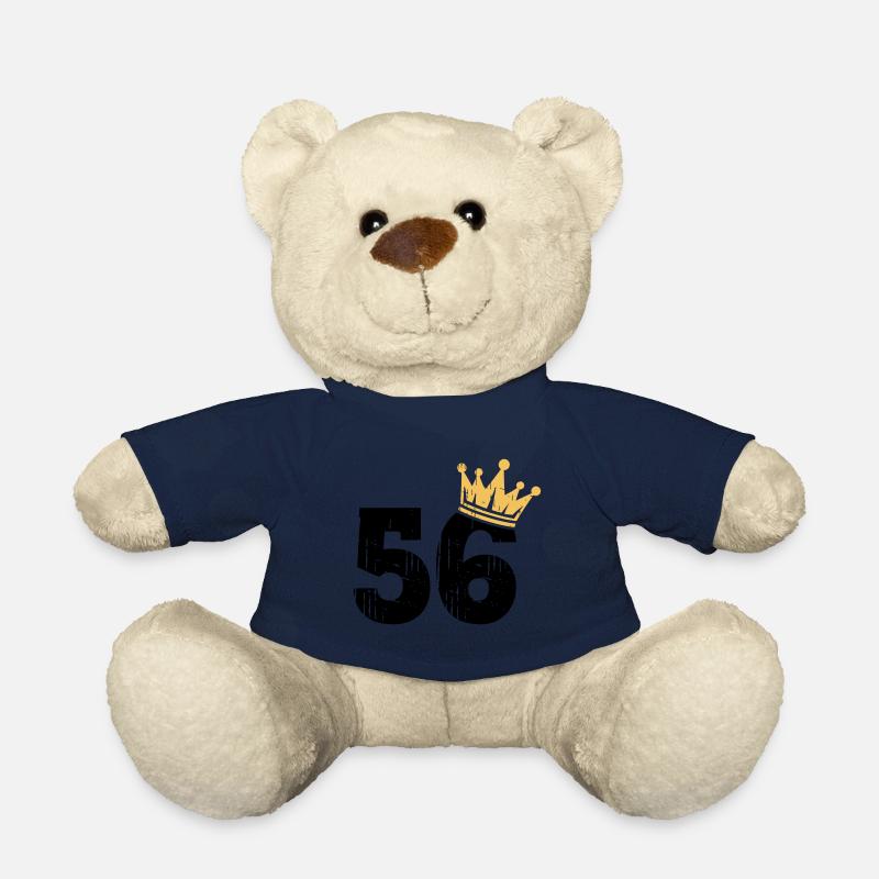 56 Krone 56. Geburtstag 56 Jahre - Teddy - French Navy