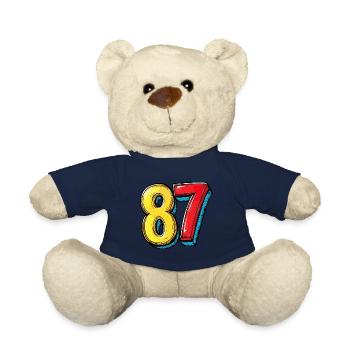 87 Zahl Comic - Teddy - French Navy - Vorne
