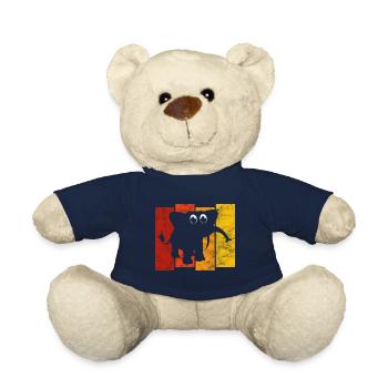 Elephant elephant for children - Teddy Bear - french navy - Front