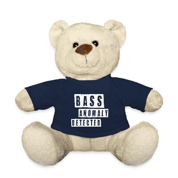 Bass anomaly detected | Lustige Bass Sprüche - Teddy - French Navy - Vorne