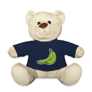 BANANA LOVE - Teddy Bear - french navy - Front
