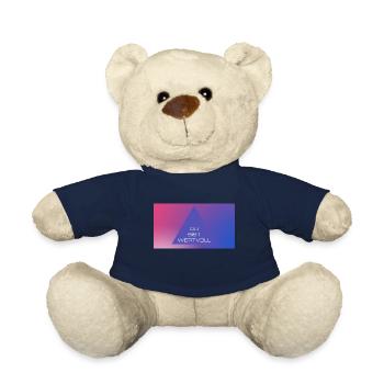 DU BIST WERTVOLL - Teddy - French Navy - Vorne