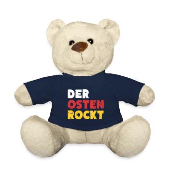 Der Osten Rockt Ossi Ostdeutschland - Teddy - French Navy - Vorne