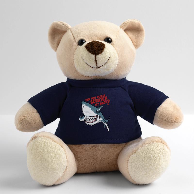 Great White Shark Scratch My Back Teddy