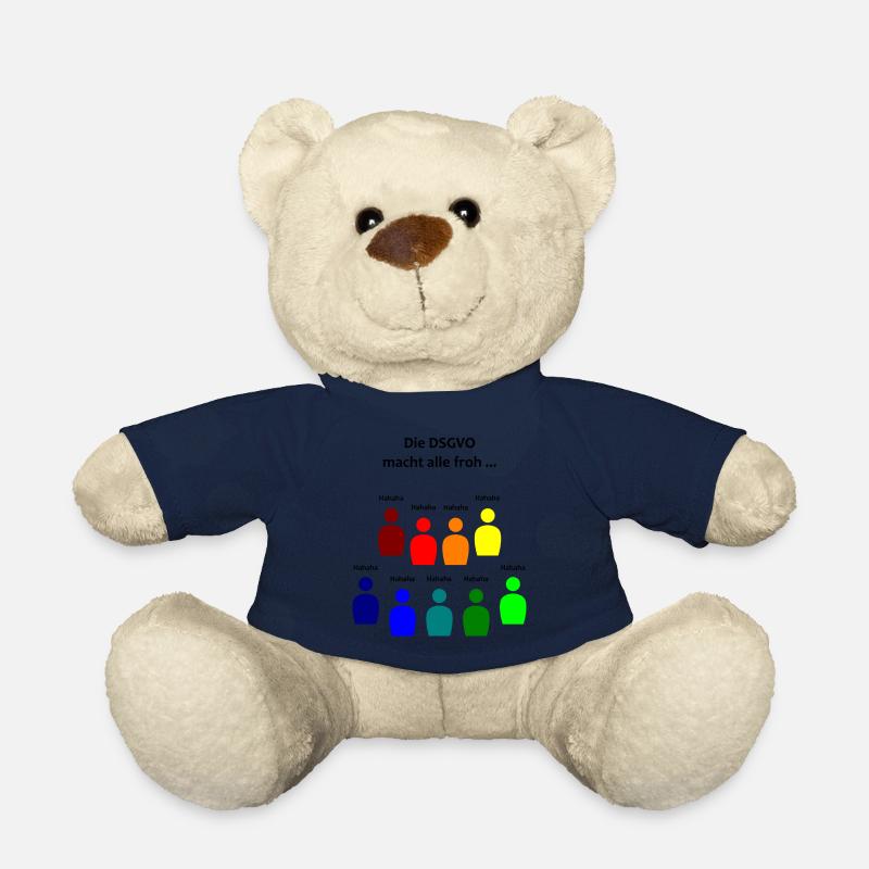 DSGVO alle froh Datenschutz Unternehmer Jurist - Teddy - French Navy