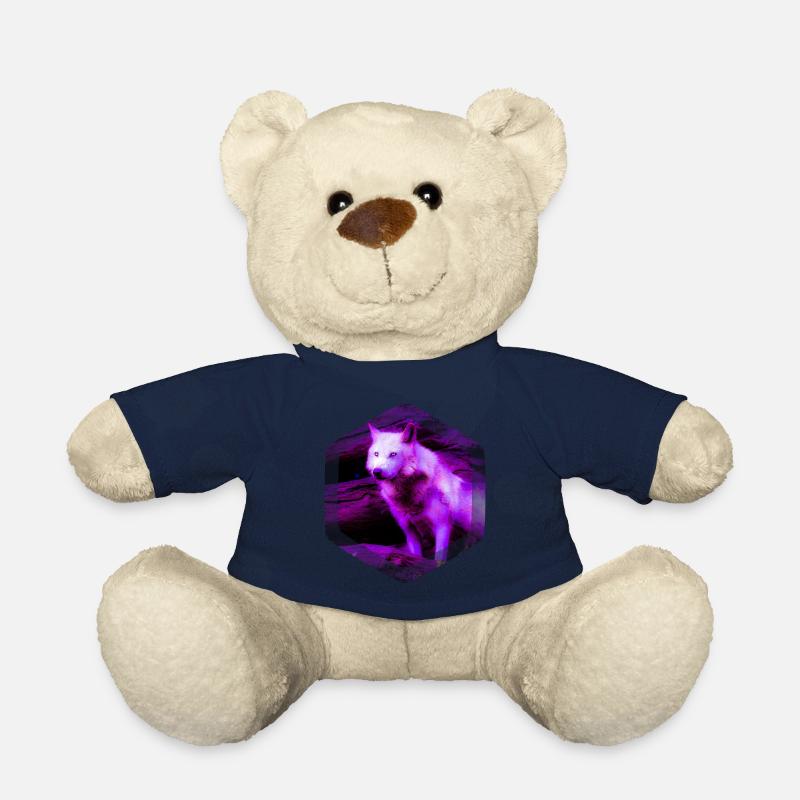 wolf - Teddy Bear - french navy