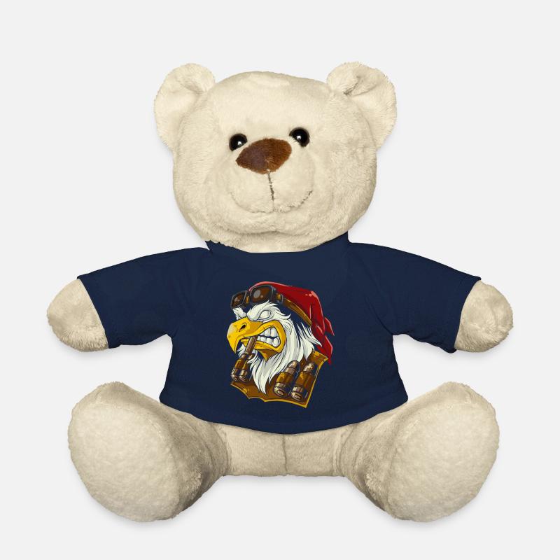 Eagle eagle head - Teddy Bear - french navy