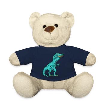 Tyrannosaurus Rex Überbiss Hasenzähne Witzig - Teddy - French Navy - Vorne