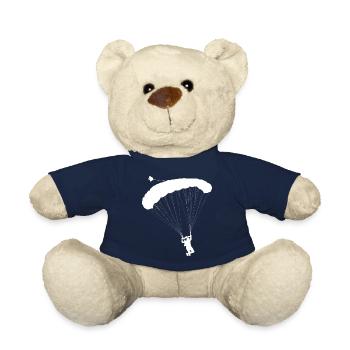 Paragliding parachute flying parachuting - Teddy Bear - french navy - Front
