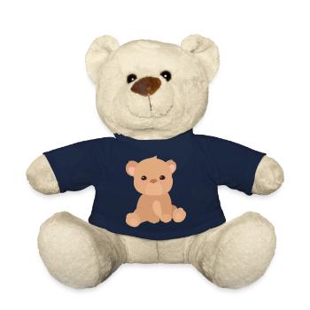 Bamse - Teddybjørn - navy - Foran