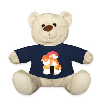 Guinea Pig Sushi - Teddy Bear - french navy - Front
