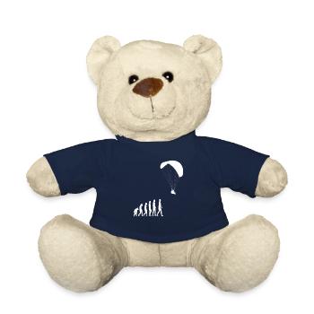 Paragliding Paragliding Paragliding Retro - Teddy Bear - french navy - Front