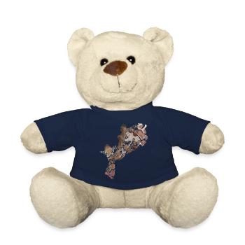 Giraffen - Teddy - French Navy - Vorne