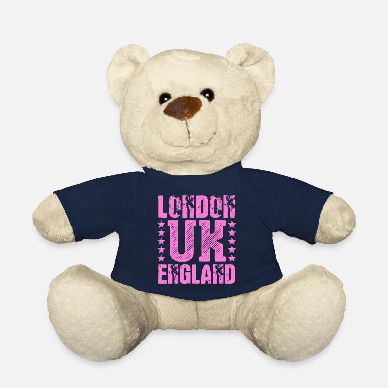 London - Teddy Bear - french navy