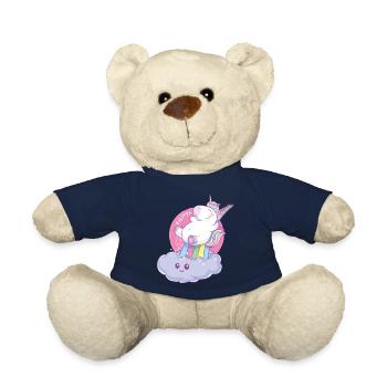 Chillin Out Einhorn - Teddy - French Navy - Vorne